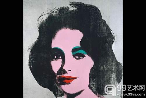 Andy Warhol, Silver Liz, 1963