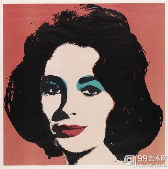 沃霍尔《莉斯》（Liz，1964年，估价：1.5万-2万美元）