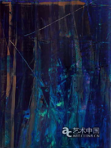 李磊 Li Lei 水调歌头 No.04 Wild Water No.04 布上 丙烯 Acrylic on Canvas 250x180cm 2009