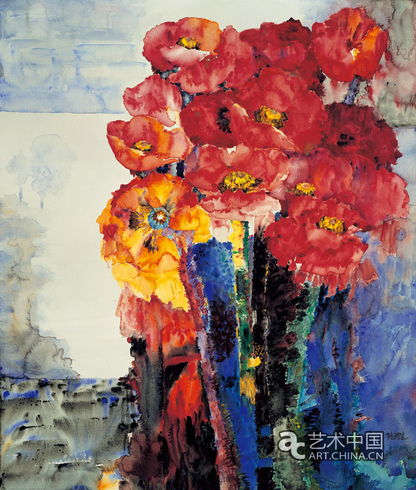 性灵之华——陈桂芝水彩画作品展,性灵之华,陈桂芝,陈桂芝水彩画,陈桂芝展览,陈桂芝个展,中国美术馆,4号展厅