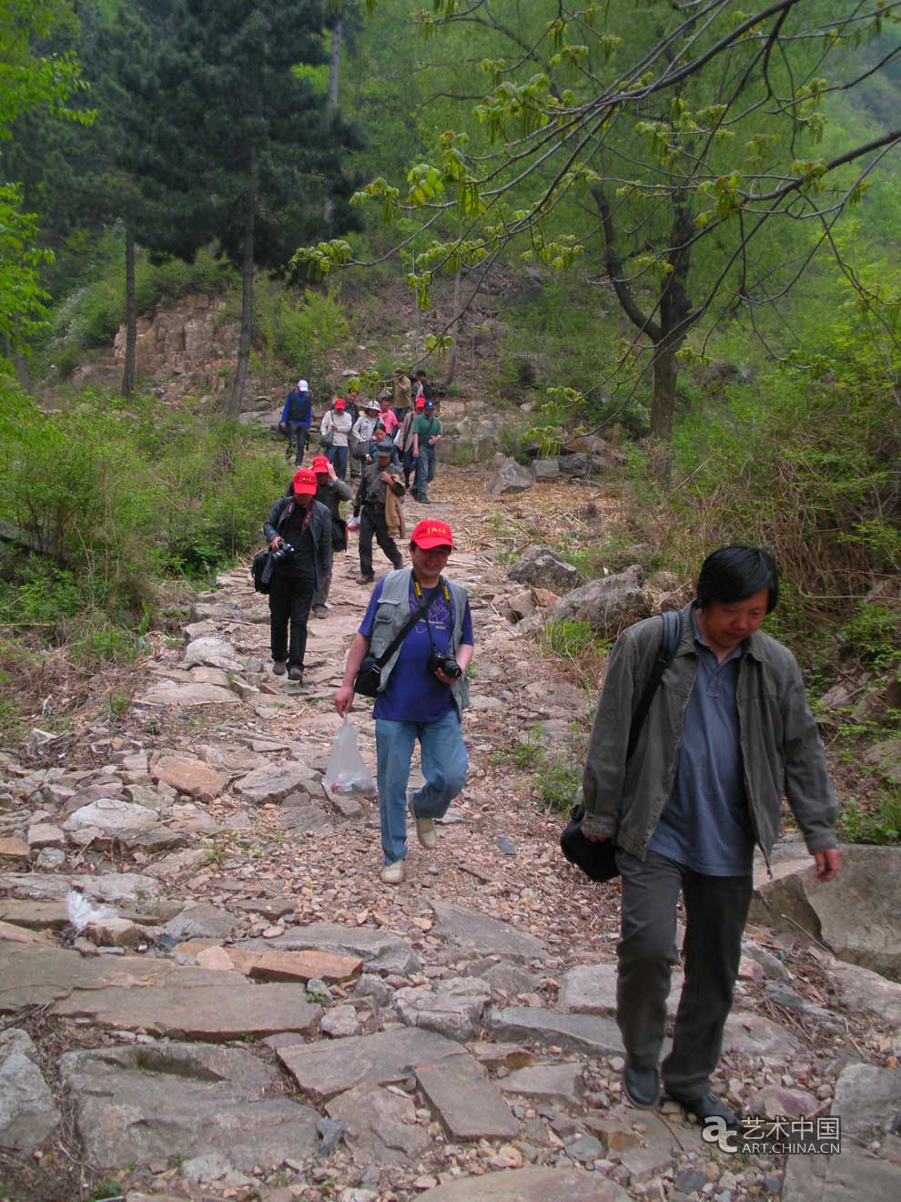 2010年5月,河北优秀画家“走进太行”活动,河北优秀画家“走进太行”,河北优秀画家,走进太行,河北省委宣传部,省文化厅,河北画院