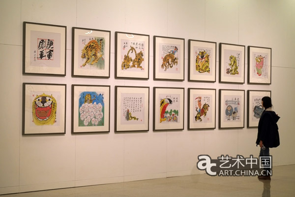 黄永玉生肖画展"十二个十二个月"春节期间国博展出